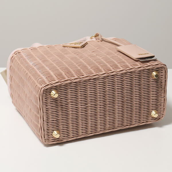 プラダ かごバッグ コピー1BG835 2E28 F0333 WOY バスケット夏 バッグ